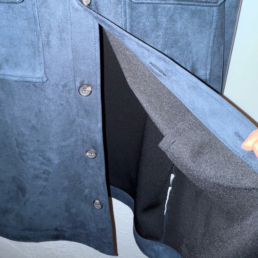 Zara Men's Suede Jacket - Picture 7 of 9